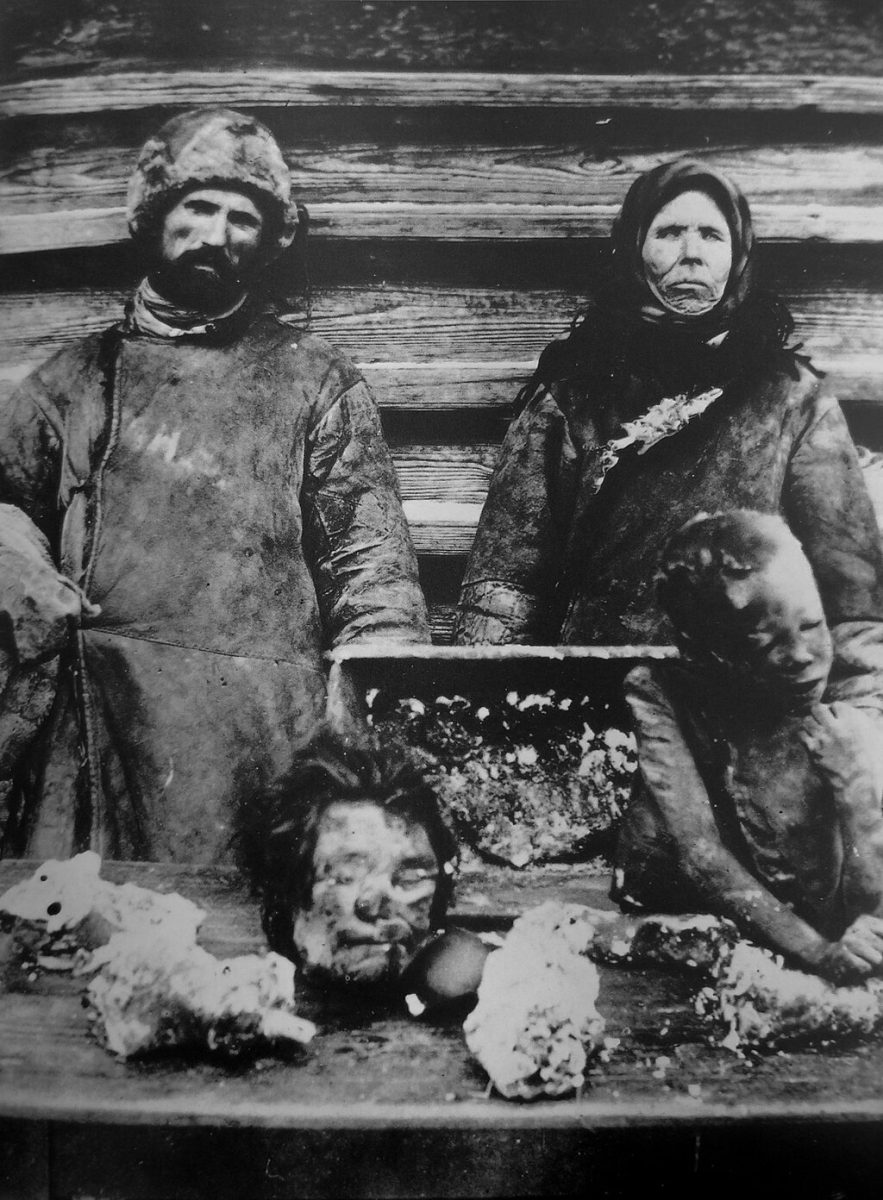 Cannibalism survival during Russian Famine 1921-1922