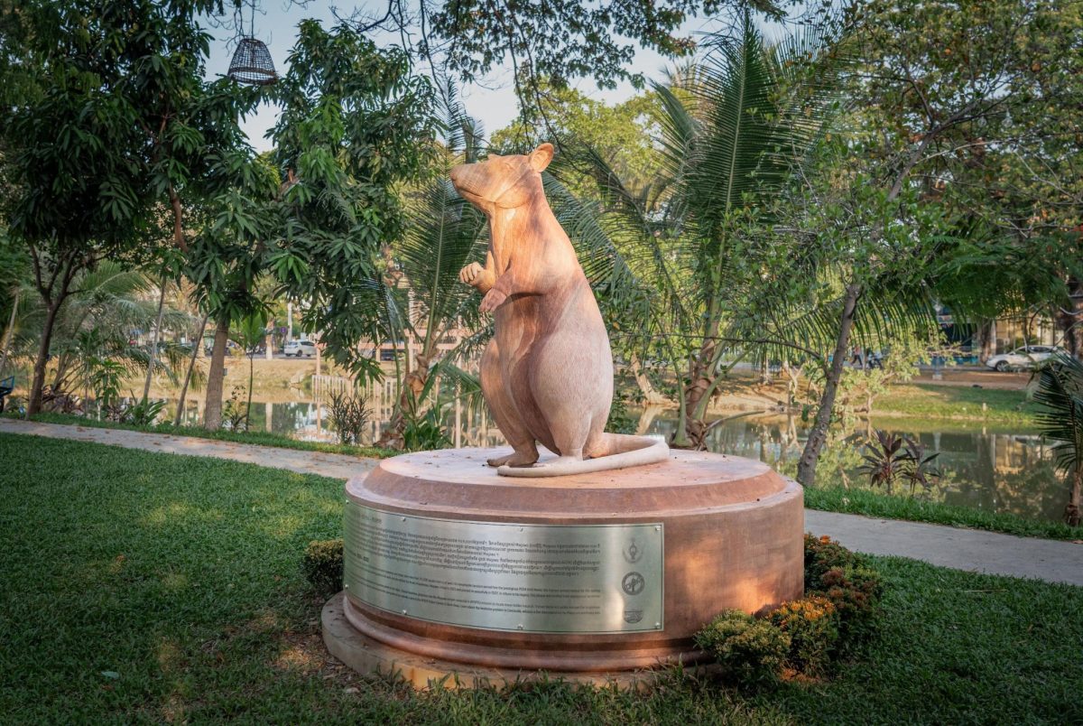 The First Statue Dedicated to a Mine-sniffing Rat