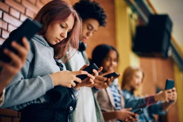 Teens--why are they always on their phones?